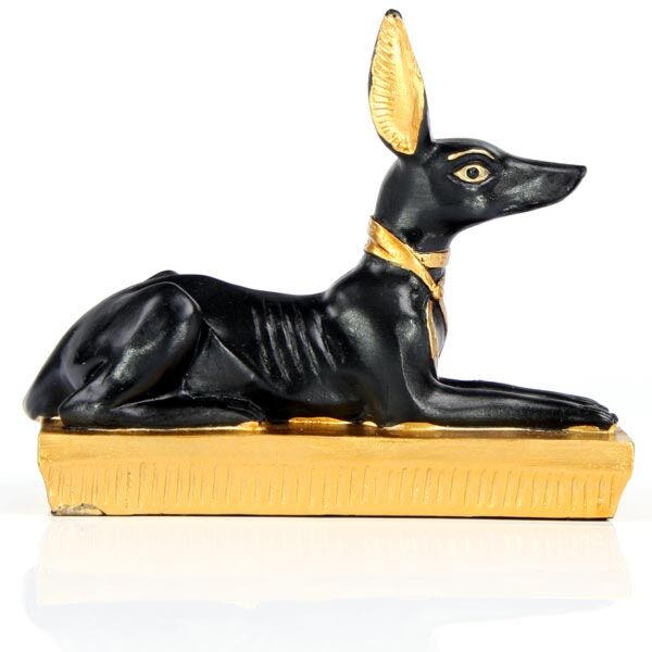 Black & Gold Anubis Recumbent