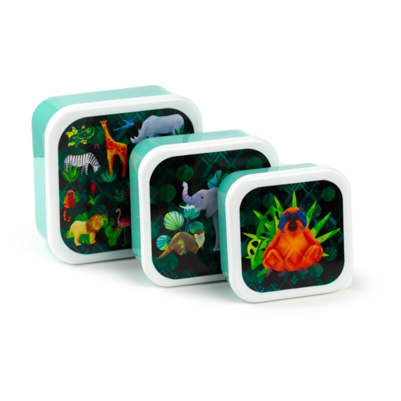 Animal Kingdom Set of 3 Lunch Box M/L/XL
