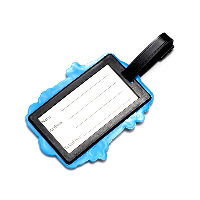 Volkswagen VW T1 Camper Bus Summer Vibes PVC Luggage Tag