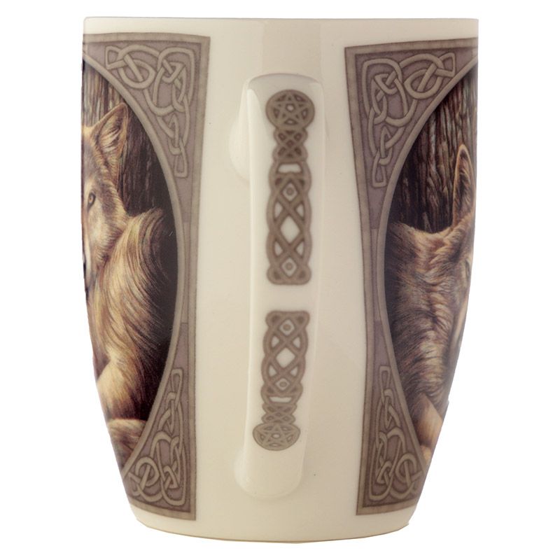 Lisa Parker Loyal Companions Wolf Porcelain Mug