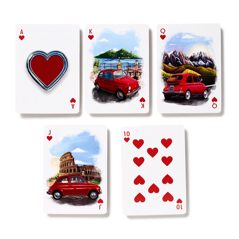 Fiat 500 Standard Playing Card Deck