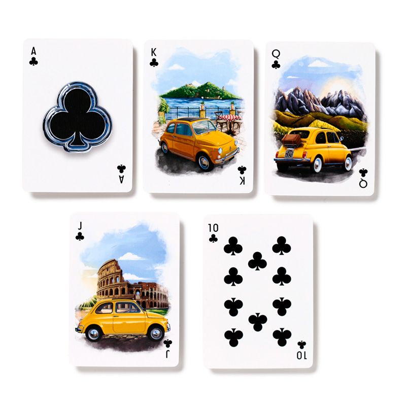 Fiat 500 Standard Playing Card Deck