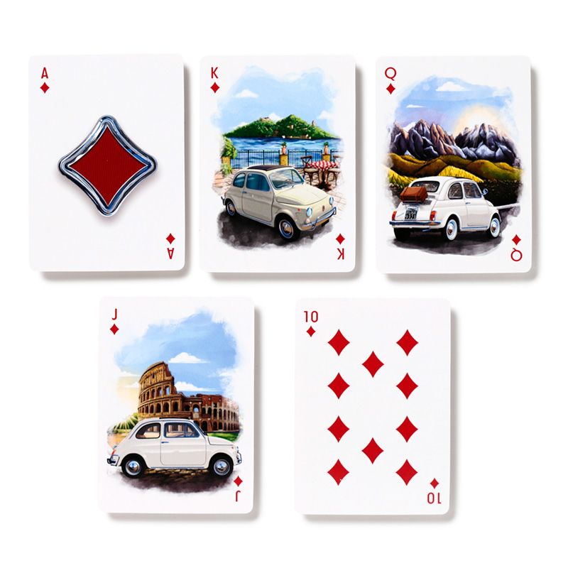 Fiat 500 Standard Playing Card Deck