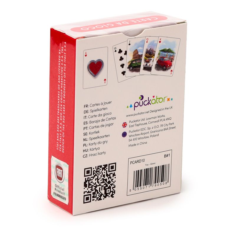 Fiat 500 Standard Playing Card Deck