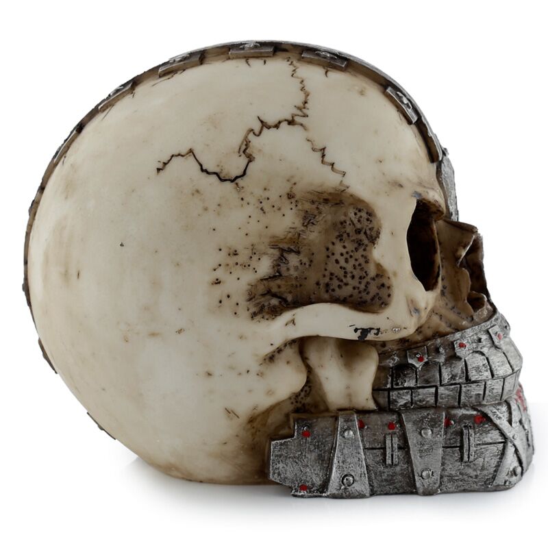 Steampunk Skull Robot Head