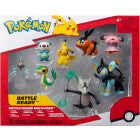 Pokémon Battle Figure 8 Pack - Six 2-Inch and Two 3-Inch Battle Figures including Pikachu