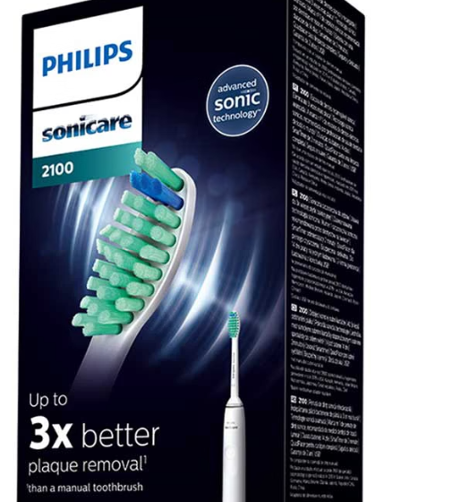 Philips Sonicare 2100 series Electric Toothbrush HX3651/13 White