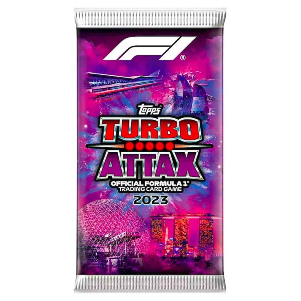 Topps F1 Turbo Attax 2023 Trading Cards Game Starter pack inc 20 cards & Giant