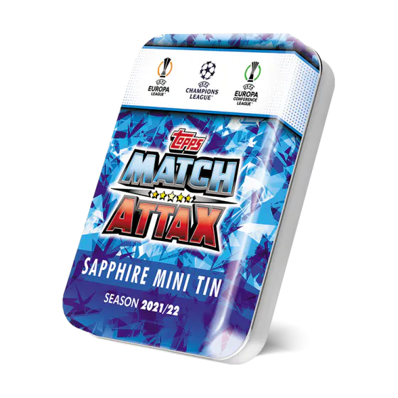 Topps Match Attax 21/22 Sapphire Collector Tin
