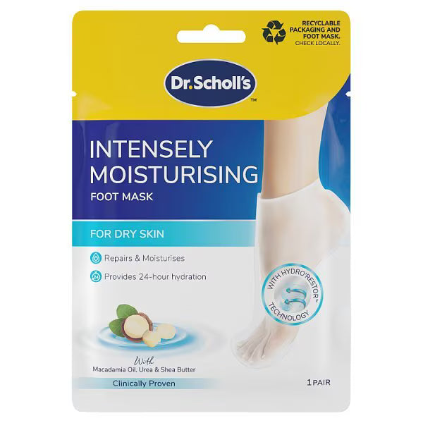 Scholl Foot Mask Intensive Treatment, 1 Pair