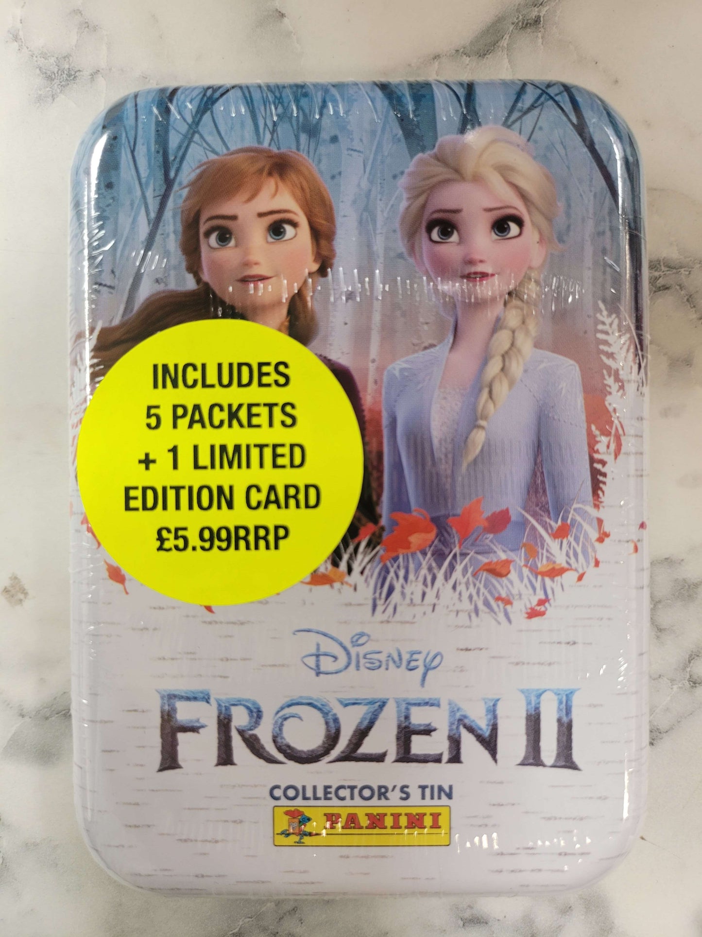 Frozen 2 Trading Card Collection Pocket Tin