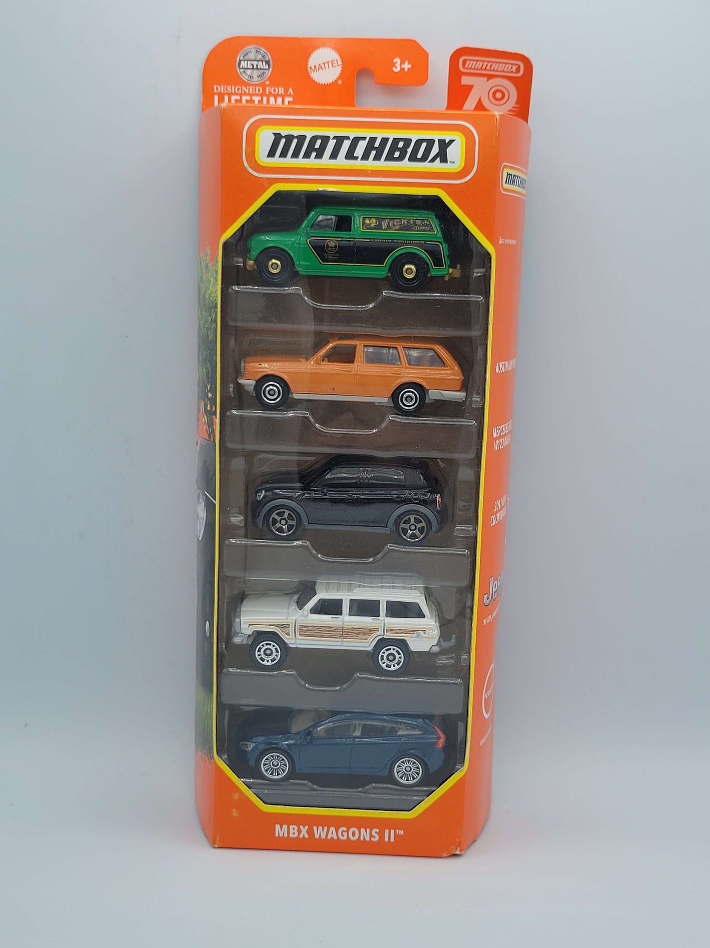 Matchbox 5-Pack of 1:64 Scale Toy Vehicles