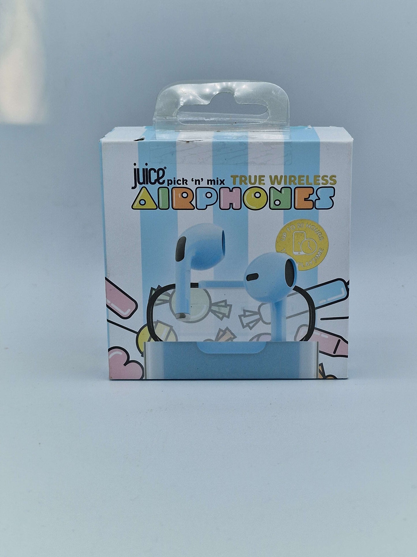 JUICE Pick 'N' Mix Wireless Bluetooth Earbuds - Blue
