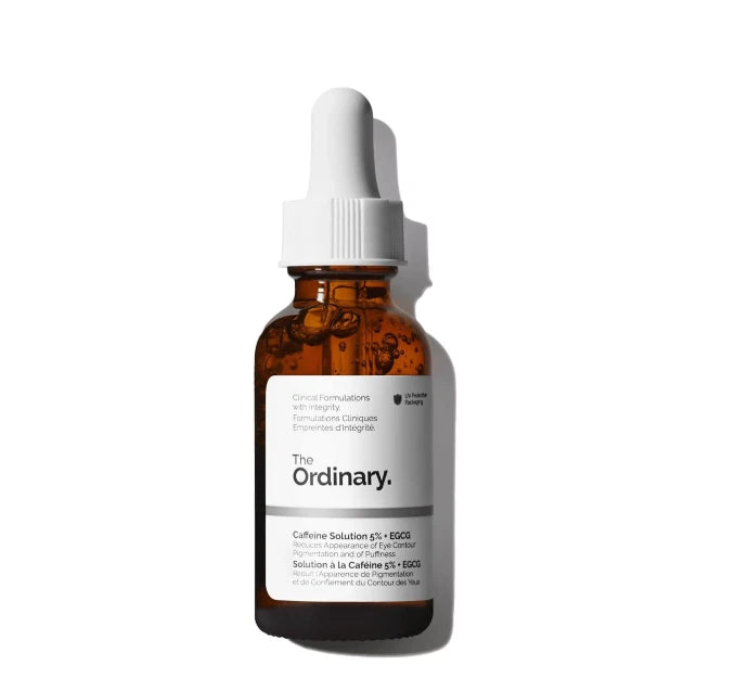 The Ordinary Caffeine Solution 5% + EGCG, Depuffing Eye Serum 30ML