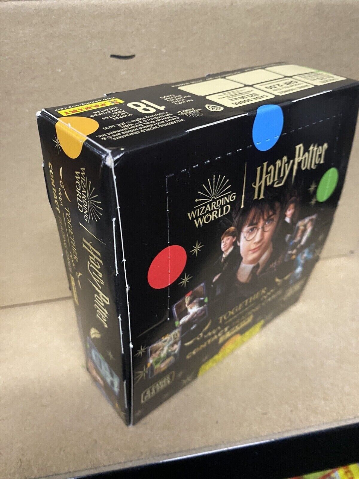 Panini Harry Potter - Together Contact Trading Cards Box NEW & SEALED - 18 Packs