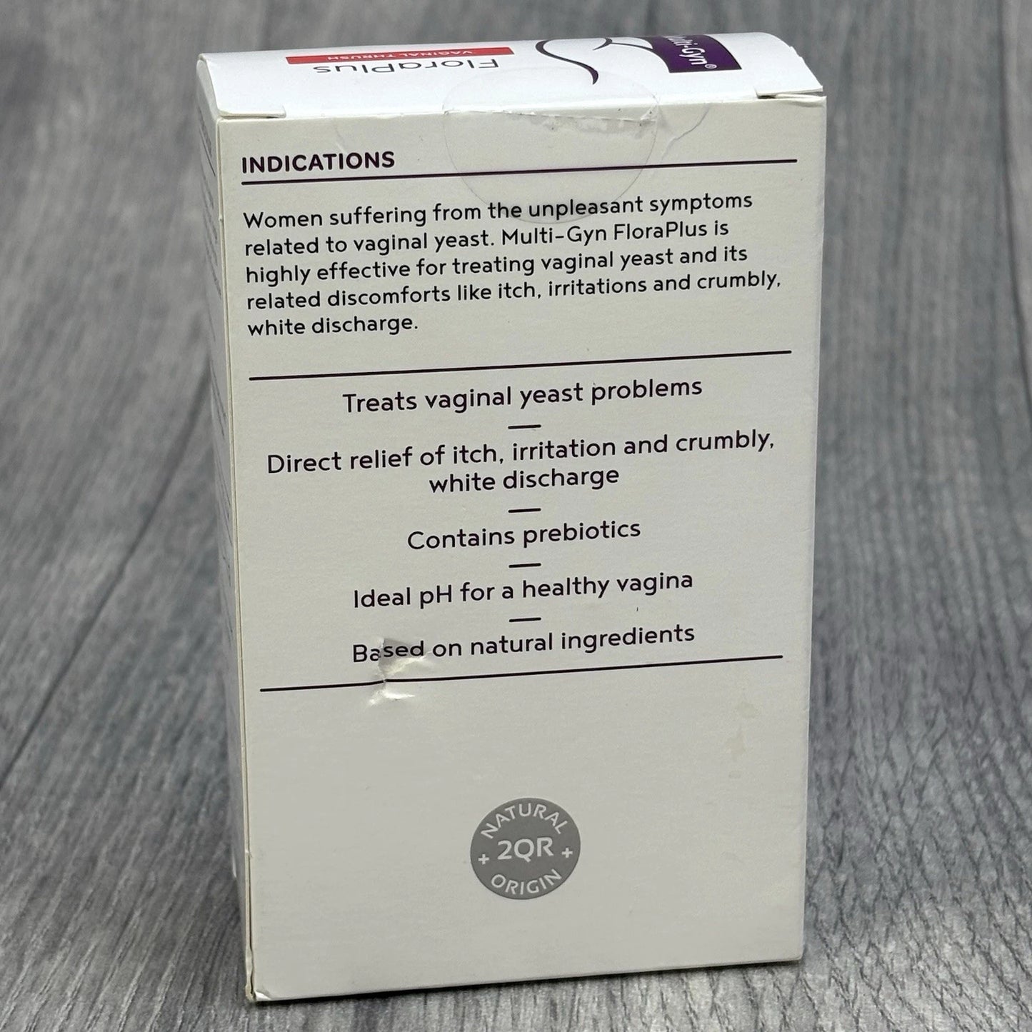 Multi-Gyn FloraPlus Vaginal Thrush Treatment Gel 5 x 5ml Tubes