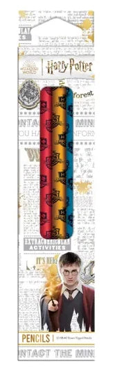 Harry Potter Eraser Tipped Pencils 12 Pack
