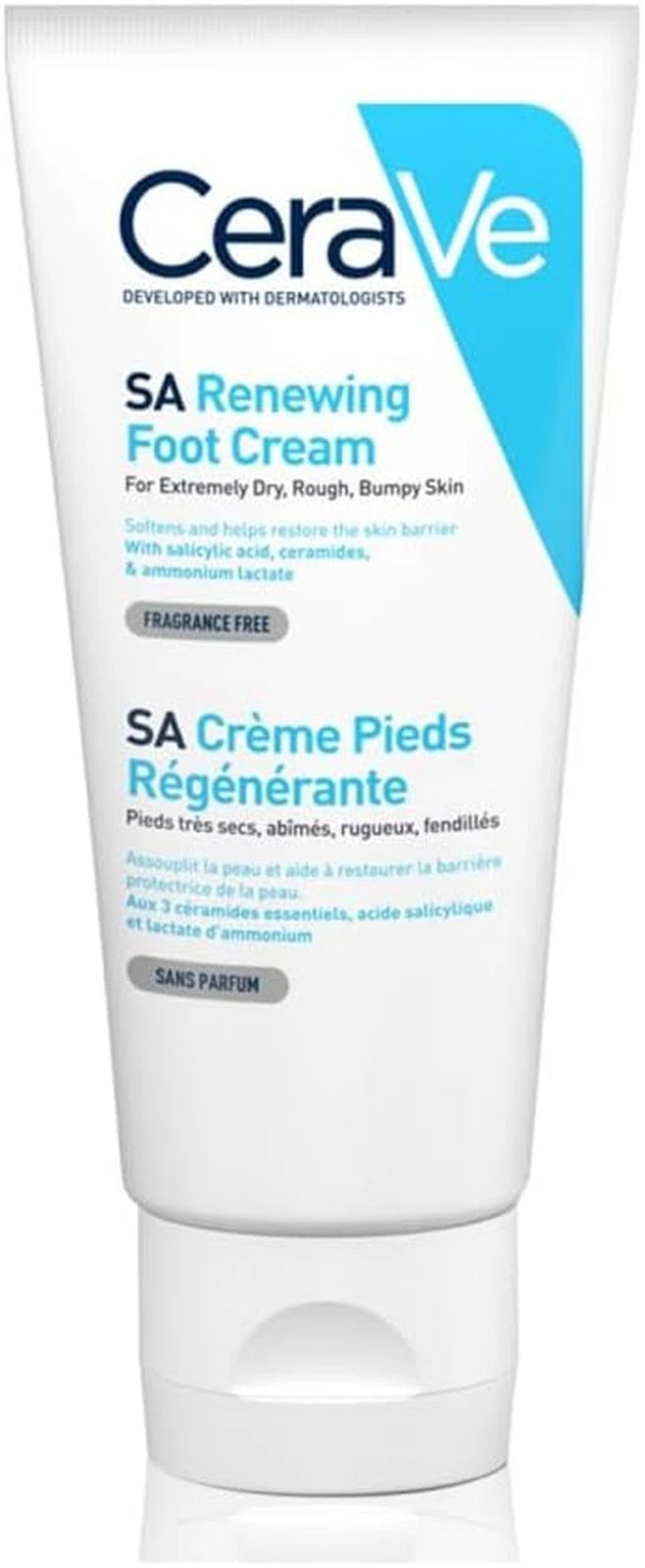 Cerave SA Renewing Foot Cream 3 Essential Ceramides & Ammo 88ml