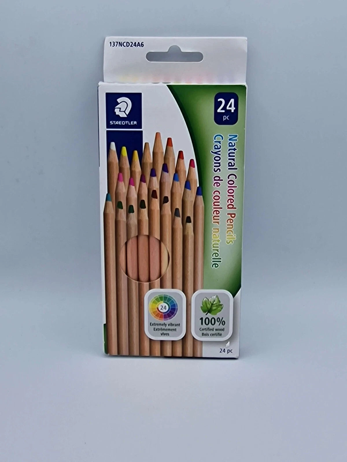 Staedtler Natural Coloured Pencils 24pk
