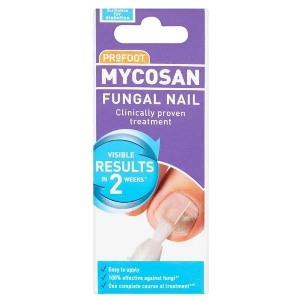 Profoot Mycosan Fungal Nail Treatment - 5ml Unique Serum Treatment for Toenail Infection - Includes Specially Designed Brush, 10 Single-Use Nail Files & Treatment Schedule - Nail Fungus Treatment