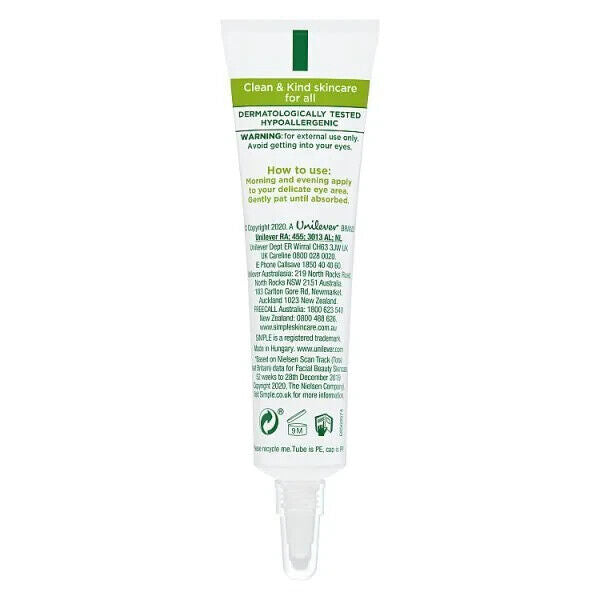 Simple Kind To Eyes Soothing Eye Balm 15 ml