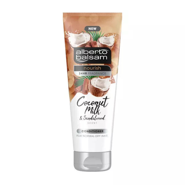 Alberto Balsam Nourish Conditioner Coconut Milk & Sandalwood 250ml
