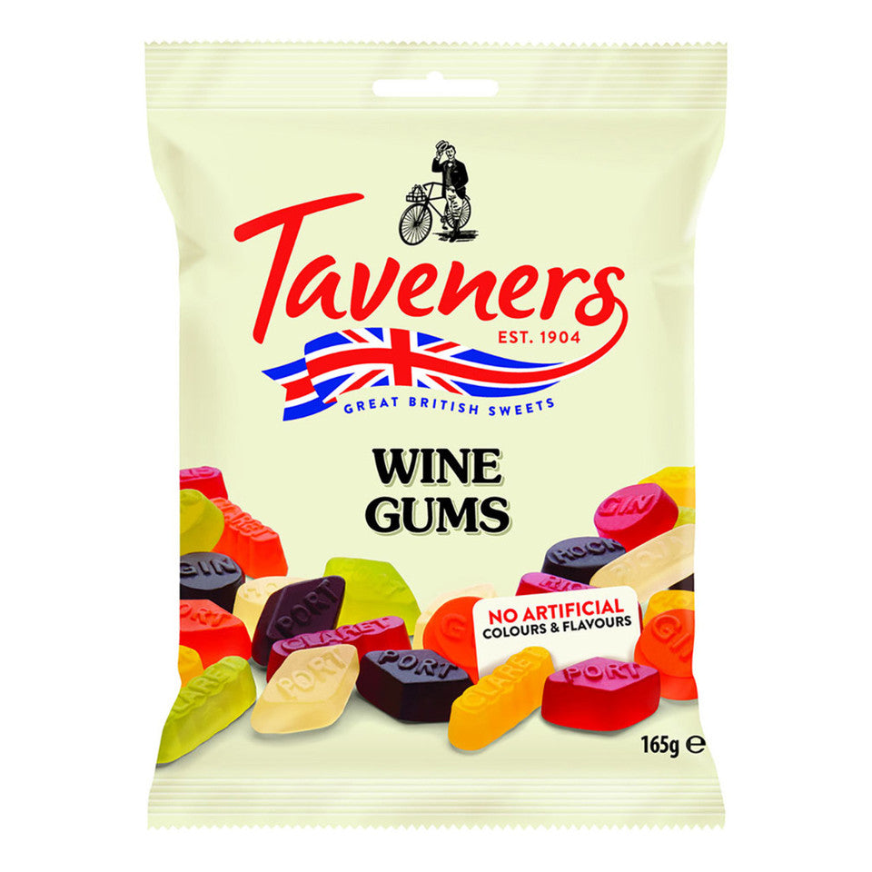Taveners Wine Gums 165 g