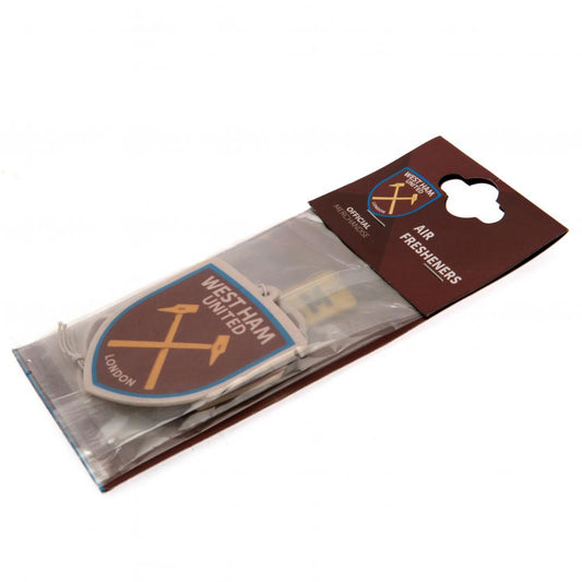 West Ham United FC 3 Pack Air Freshener