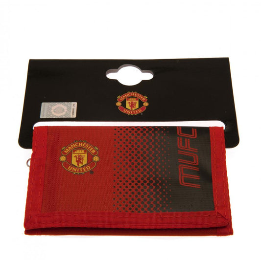 Manchester United FC Fade Nylon Wallet