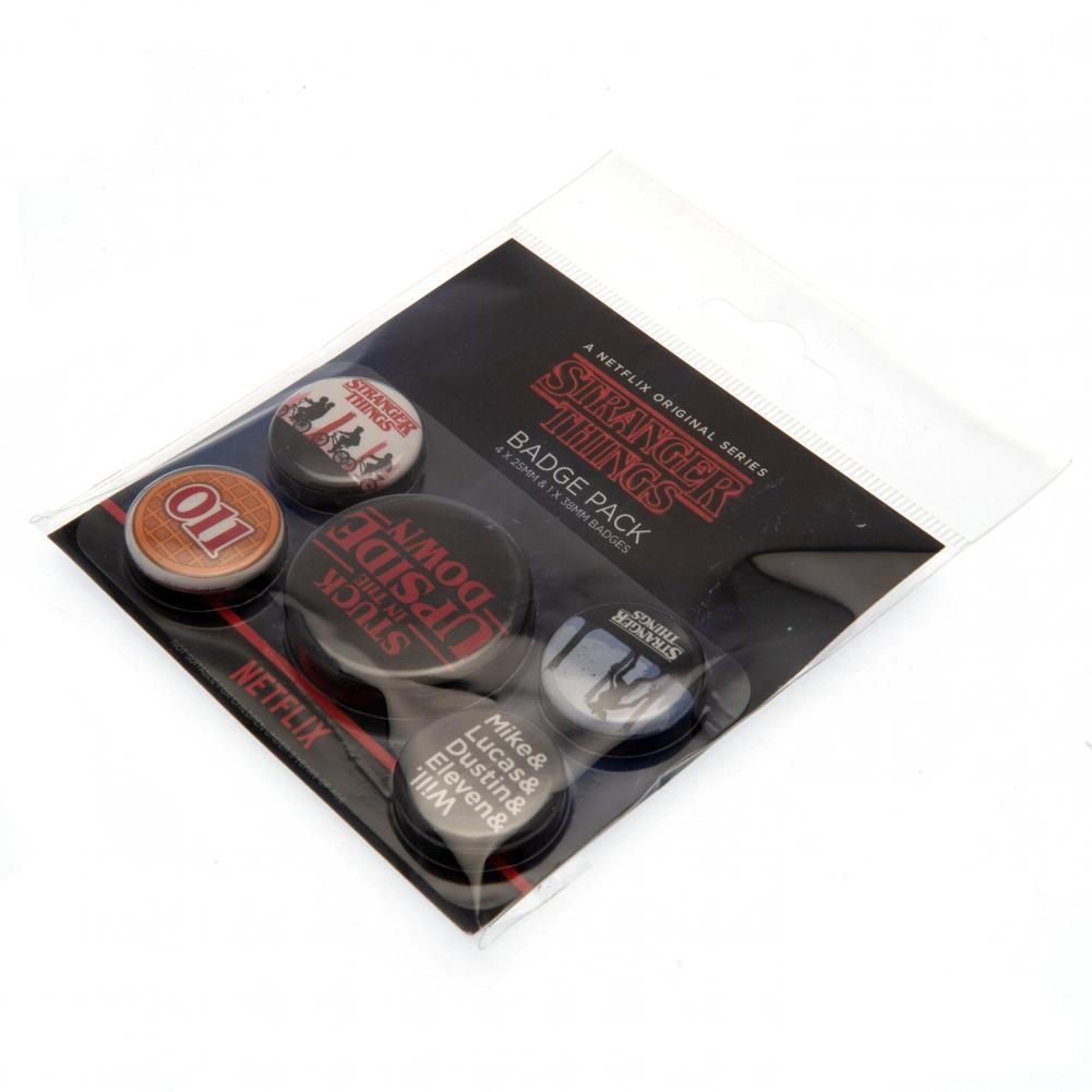 Stranger Things Button Badge Set – HannWorld
