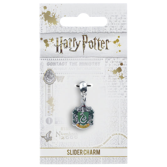 H/P Silver Plated Charm Slytherin