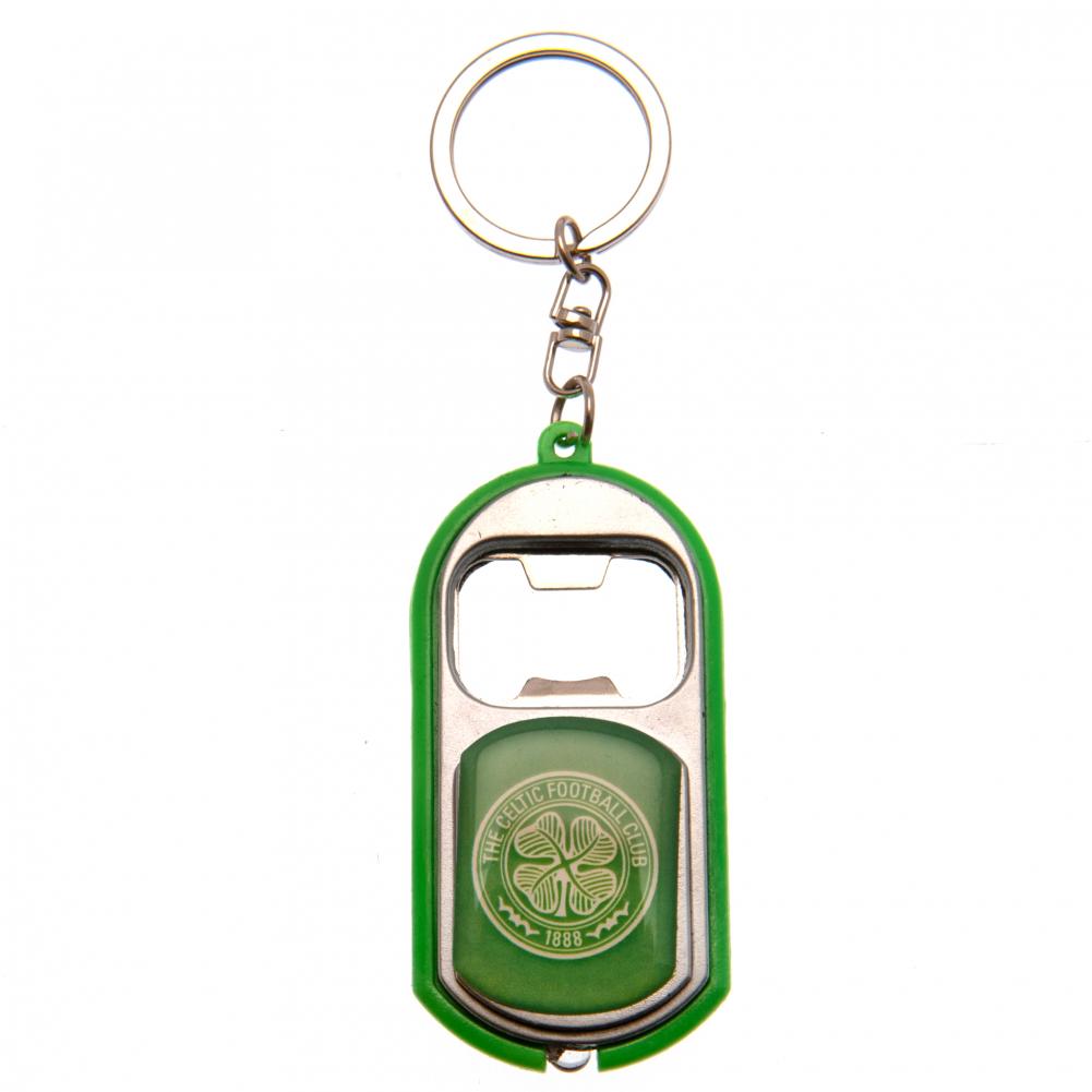 Celtic FC Keyring Bottle Torch Opener