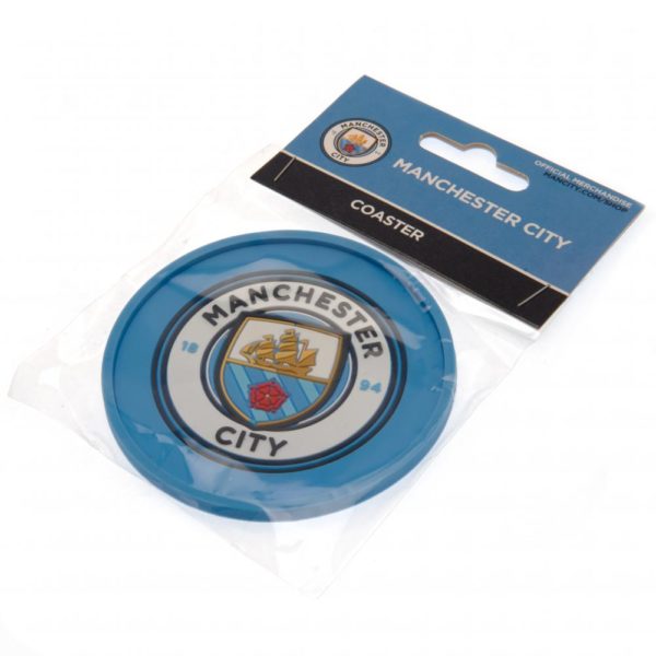 Manchester City FC Silicone Single Coaster