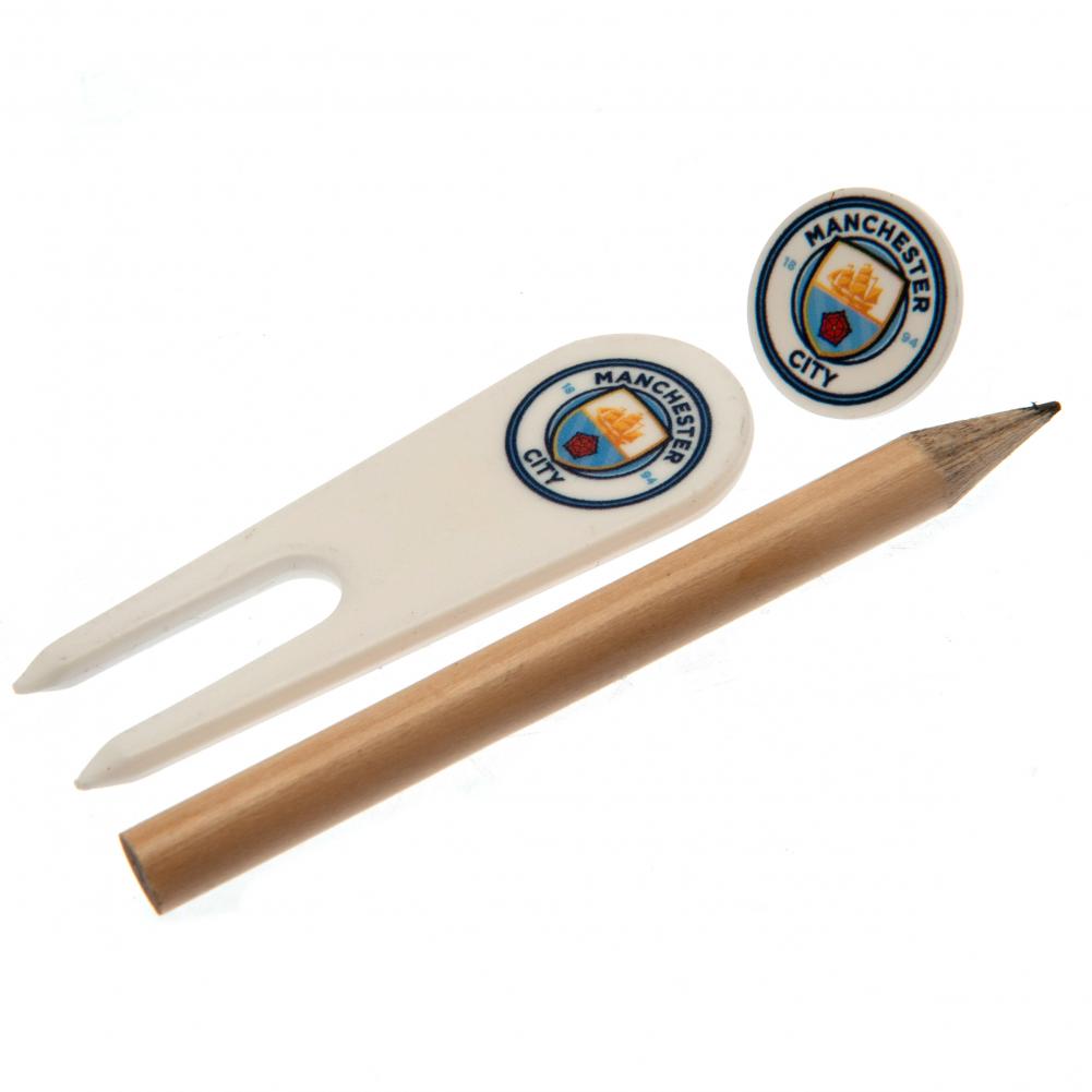 Manchester City FC Golf Accessories Pack | Official Merchandise