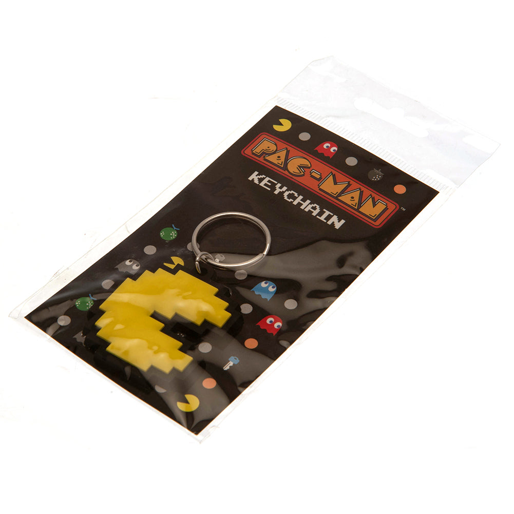 Pac-Man Pixel PVC Keyring