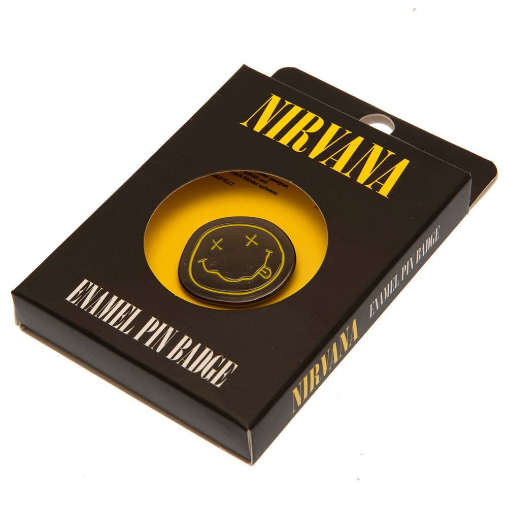 Nirvana Enamel Badge