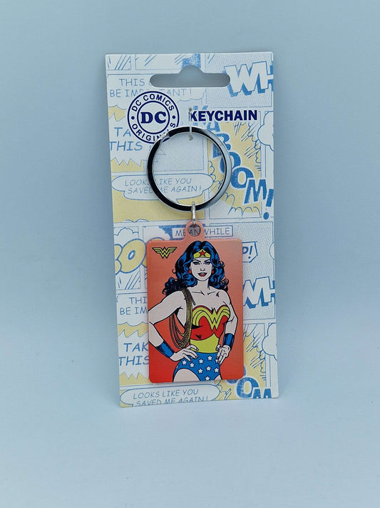 DC Comics Wonder Woman Metal Keychain