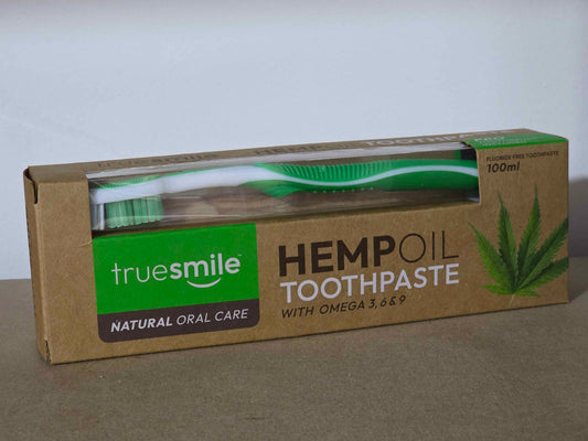 HEMP TOOTHPASTE +FREE TOOTHBRUSHES