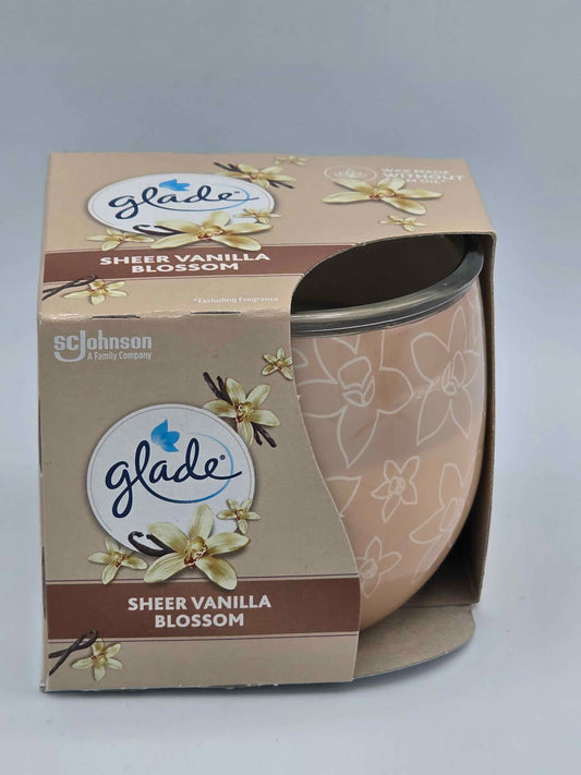Glade Candle Sheer Vanilla Blossom 108g