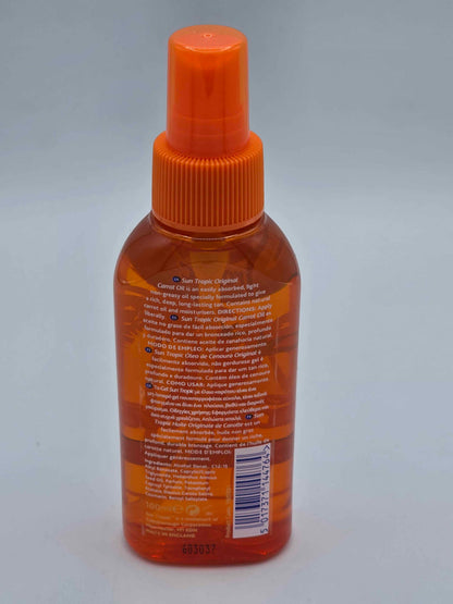 Sun Tropic Original Carrot Oil Tanning No Suncscreens 100ml