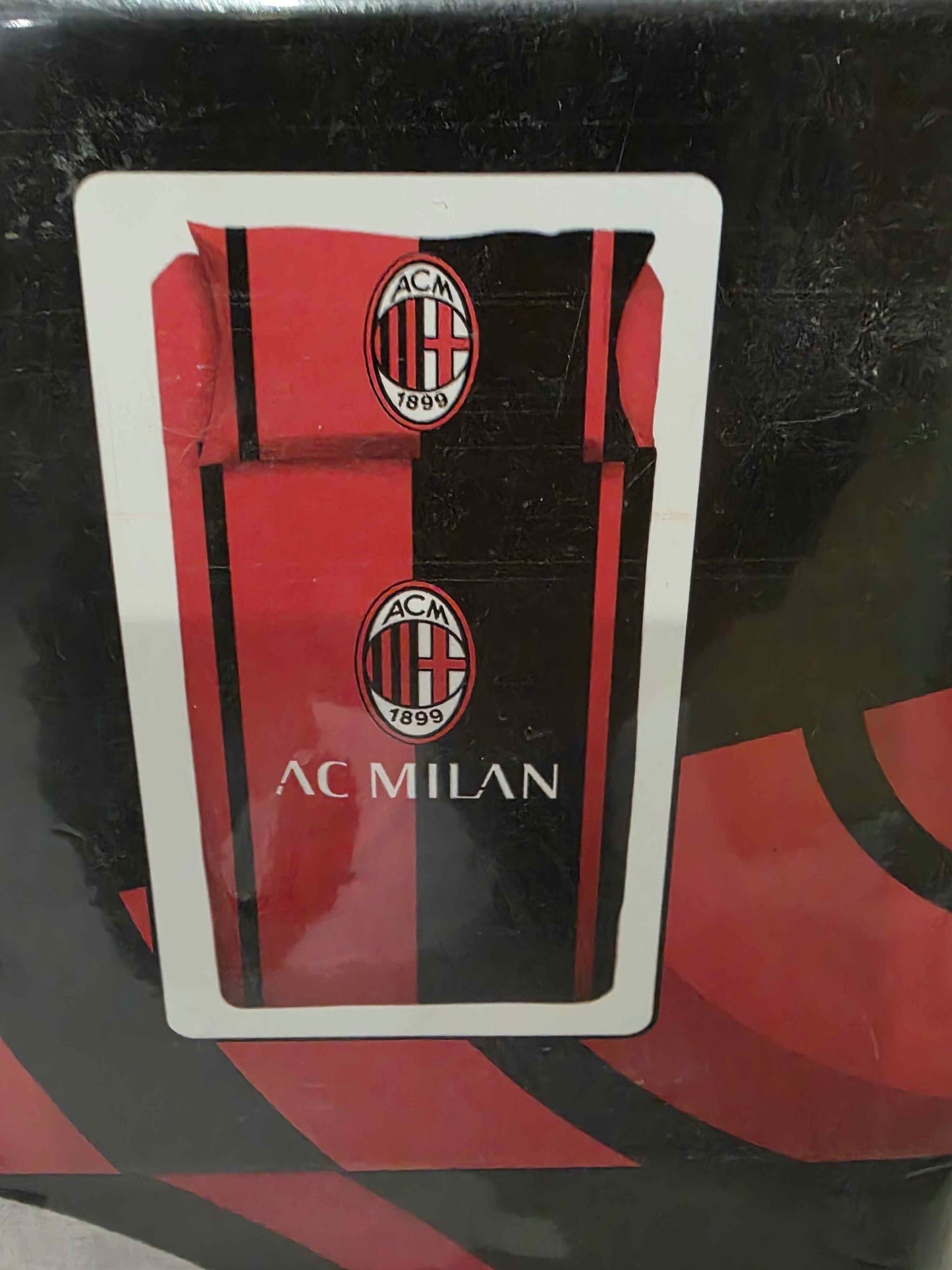 AC Milan Football Club Bed Linen Single Duvet Cover Set Cotton