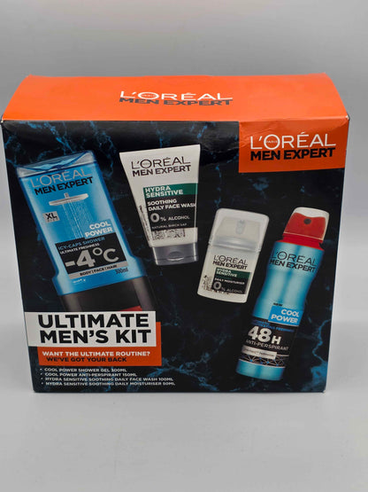 Loreal Men Expert Ultimate Men’s Kit Gift Set For Him 4 x Items Included