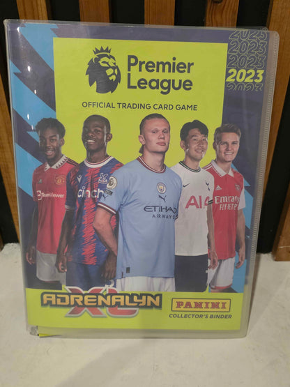 Panini Adrenalyn XL 2023 Collectors Binder Album + 94 Trading Cards Game Guide