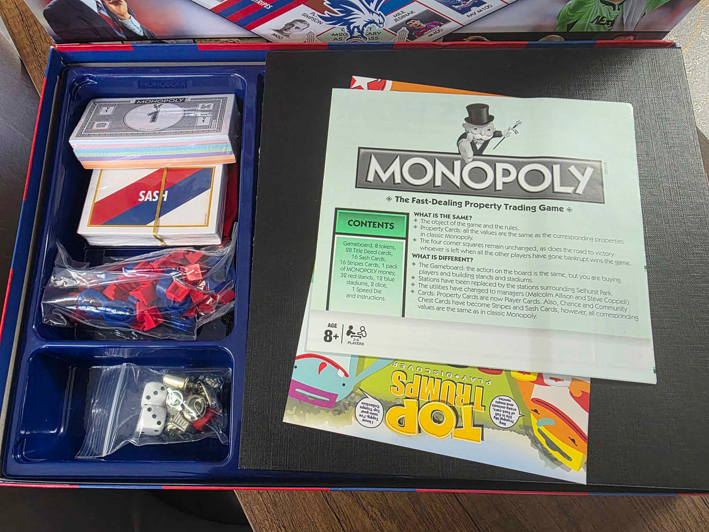 MONOPOLY Crystal Palace FC Football Club Edition - Hasbro (2015)