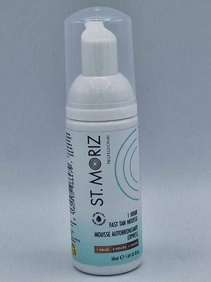 ST. MORIZ Fast-Acting Self-Tanning Mousse 50ML