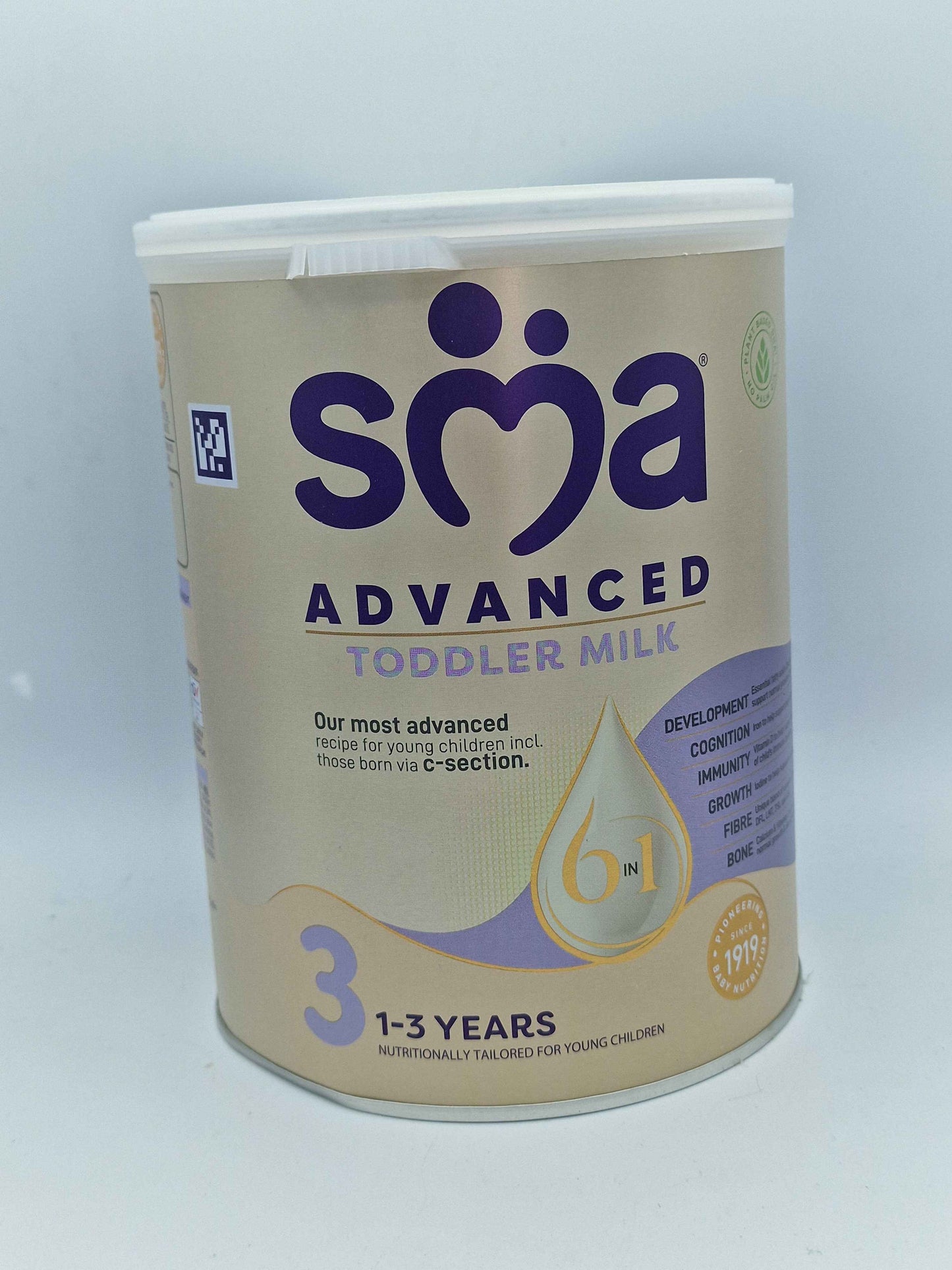 SMA Advanced 3 Growing Up Baby Milk Powder, 1-3 years 800G