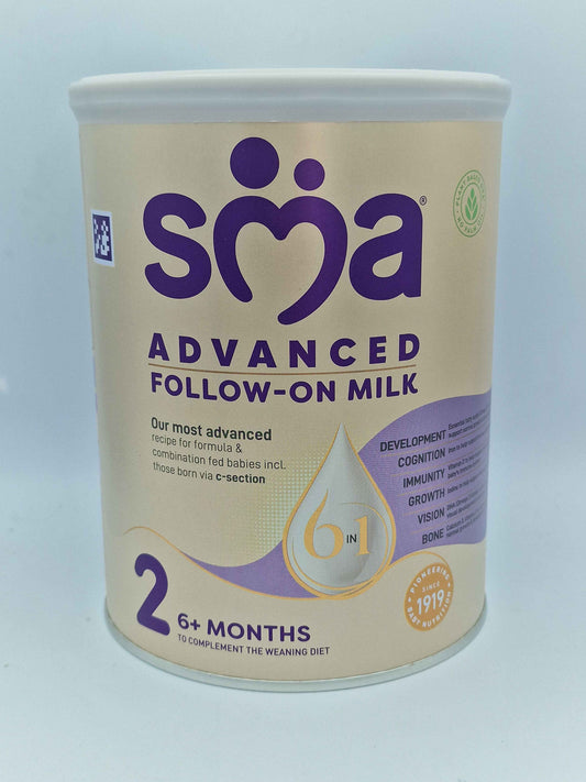 SMA ADVANCED Follow-on Baby Milk Powder Formula 6-12 months 800G