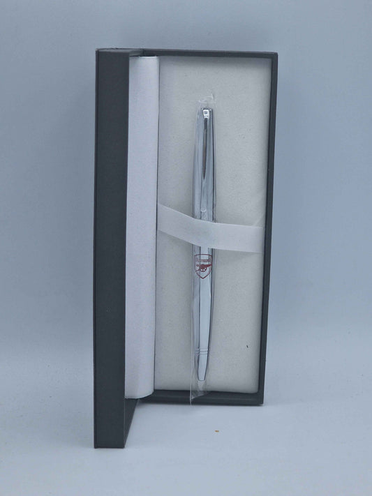 Arsenal FC Chrome Ballpoint Pen With Giftbox