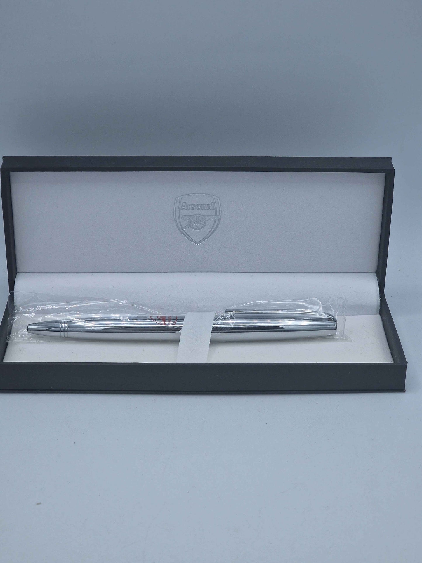 Arsenal FC Chrome Ballpoint Pen With Giftbox