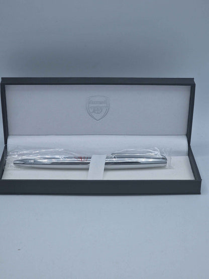 Arsenal FC Chrome Ballpoint Pen With Giftbox
